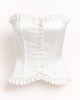 Κορσέ Λευκό κλειστό Κορσέ Λευκό κλειστό