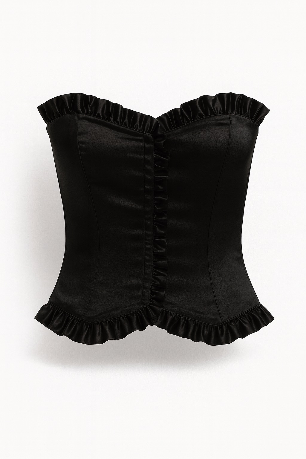 Κορσέ Μαύρο κλειστό