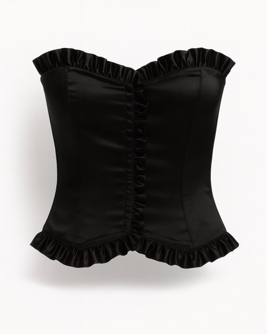 Κορσέ Μαύρο κλειστό Κορσέ Μαύρο κλειστό