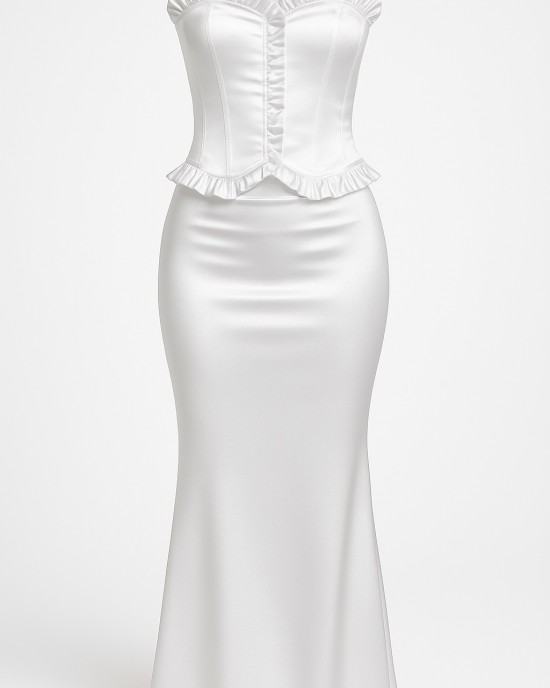 Φούστα Λευκή Φούστα Λευκή